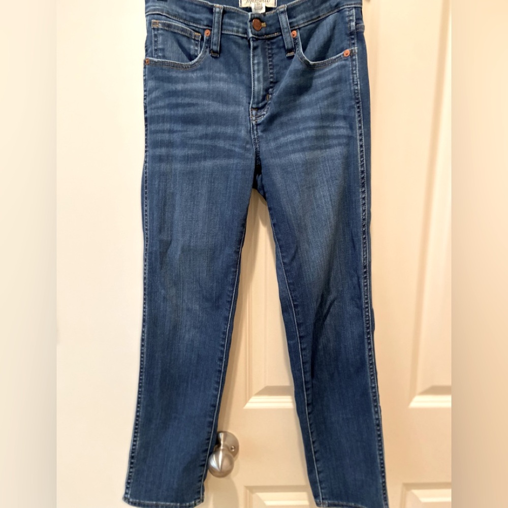 Madewell vintage straight led jean/ Lehman wash